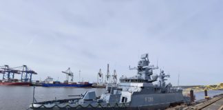 Bundeswehr: Neue Korvette „Emden“ getauft @Bundeswehr/Scheibe