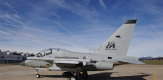 Nexter: Neue Kanone für Leonardos M-346FA M-346FA – ©Leonardo