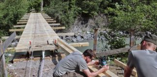 Steg construction of the Vorarlberg pioneers