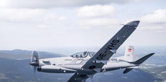 First flight of the Diamond Aircraft DART-750