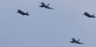 Eurofighter üben mit amerikanischen F-35 @Georg Mader