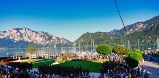 Swearing-in ceremony in Unterach am Attersee