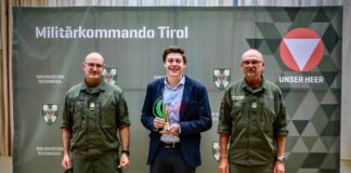 Tyrol: “Basic conscript of the year” awarded