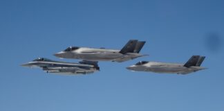 Air-to-Air: Eurofighter & F-35 üben gemeinsam @Bundesheer