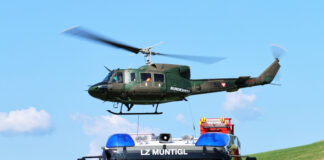 Bundesheer unterstützte Waldbrandübung @Bundesheer/Riedlsperger