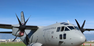 Leonardo: Eine zweite C-27J Spartan für Slowenien @Borut Podgoršek