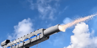 Japan successfully tests railgun at sea