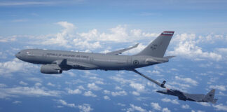 Airbus concept for aerial refueling of F-15s