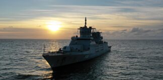 The “Baden-Württemberg” is relocated to the Mediterranean