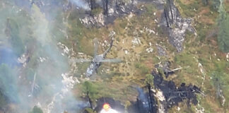 ÖBH unterstützt Brandbekämpfung im Ennstal @Bundesheer