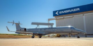 Embraer liefert fünftes AEW&C-Flugzeug an Brasilien @Embraer