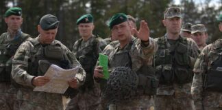 Armed forces take part in military exercise