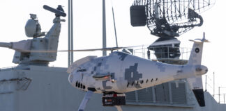 Schiebel: Camcopter S-100 during NATO naval exercise
