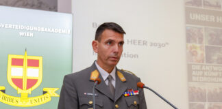 Promotion for Major General Bruno Hofbauer