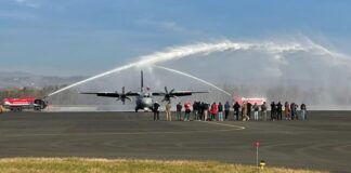 Leonardo delivers first C-27J Spartan to Slovenia