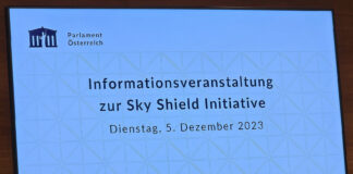 Information event on Sky Shield in Parliament
