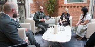 „Soldaten mit Herz” bei Ministerin Tanner eingeladen @Bundesheer/Pusch