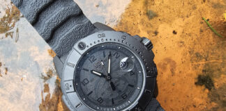 Blackout-Zeitmesser von Luminox @Militär Aktuell/Heigl