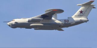 Ukraine: S-200 takes next Russian A-50 out of the sky