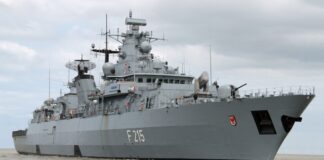 Frigate “Brandenburg” departs for the Mediterranean