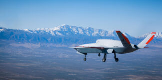 First flight of the XQ-67A OBSS from General Atomics