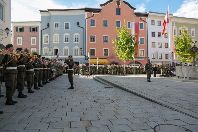 Angelobung in Hallein &ndash; &copy;Bundesheer/Steger