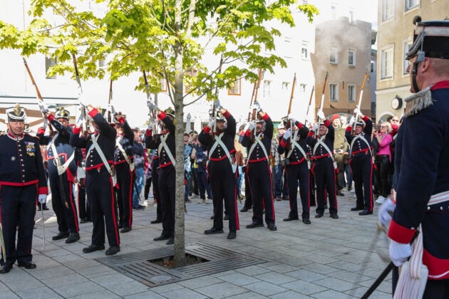 Angelobung in Hallein &ndash; &copy;Bundesheer/Steger