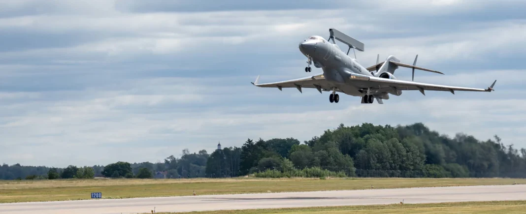 Vierte GlobalEye für VAE ©Saab