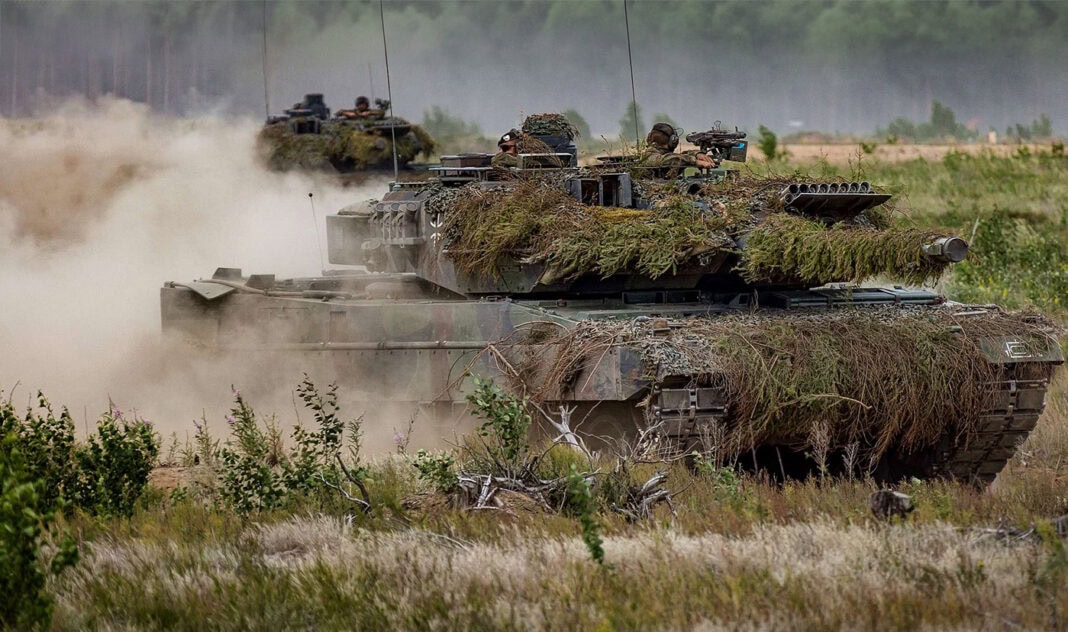 Leopard 2A6-Kampfpanzer – ©Bundeswehr