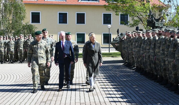 Kommandoübergabe beim Jägerbataillon Niederösterreich – ©Patrick Huber
