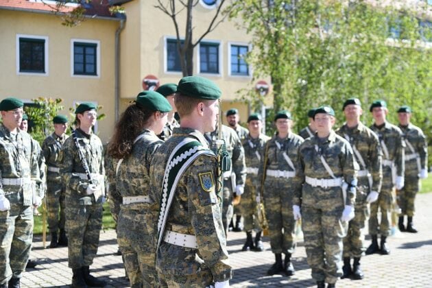 Kommandoübergabe beim Jägerbataillon Niederösterreich – ©Patrick Huber