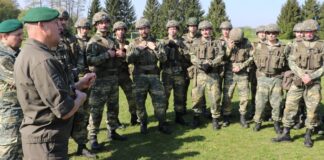 Soldaten der Reaktionsmiliz übten @Bundesheer