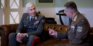 General Brieger visits Hungary