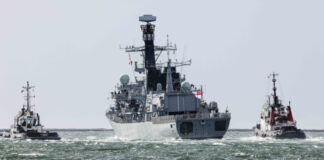 Babcock übergibt St. Albans wieder an Royal Navy @Babcock