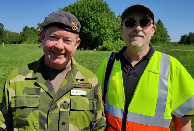 Gripen-Übung auf Straßenabschnitt – ©Georg Mader