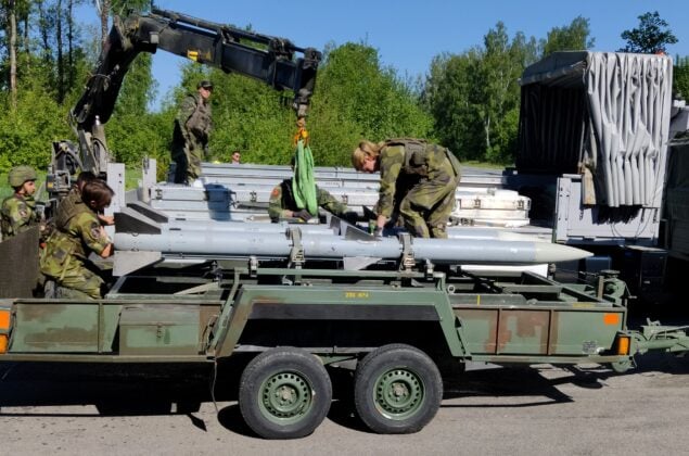 Gripen-Übung auf Straßenabschnitt – ©Georg Mader