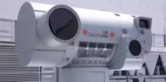 Great Britain equips ships with laser guns