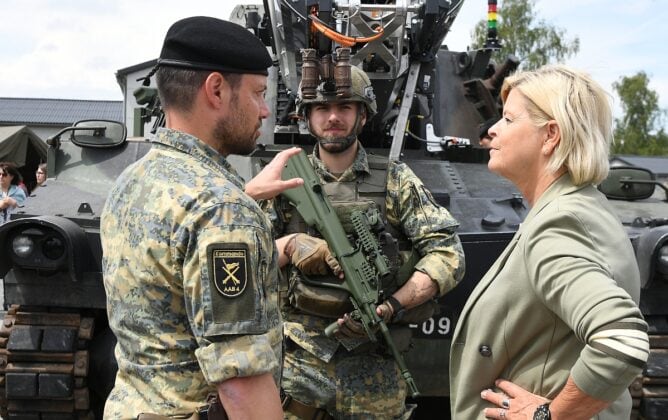 &Uuml;bergabe der neuen Nightfighter-Version des StG77 in Allentsteig &ndash; &copy;Patrick Huber