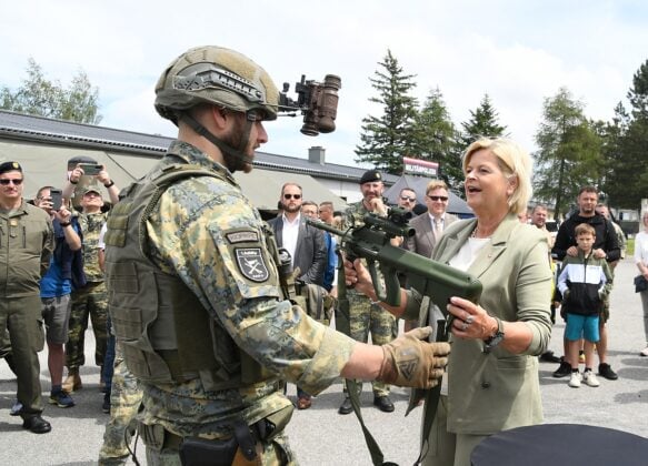 &Uuml;bergabe der neuen Nightfighter-Version des StG77 in Allentsteig &ndash; &copy;Patrick Huber