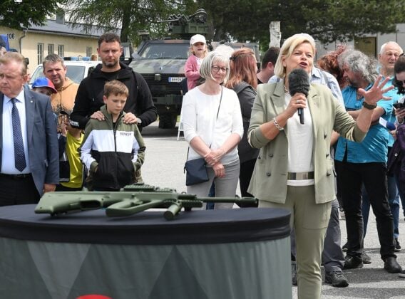 &Uuml;bergabe der neuen Nightfighter-Version des StG77 in Allentsteig &ndash; &copy;Patrick Huber