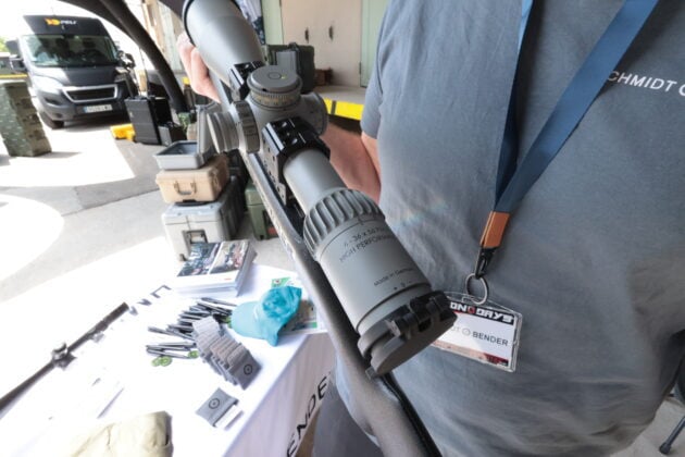 Dezent und effizient: Das 6&ndash;36x56 PM II High Performance von Schmidt & Bender. &copy;Milit&auml;r Aktuell/Bendl