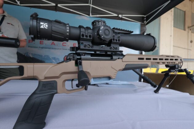 Pr&auml;zisionssch&uuml;tzen wird mit P.E.A.C.E. ein modulares System geboten. &copy;Milit&auml;r Aktuell/Bendl