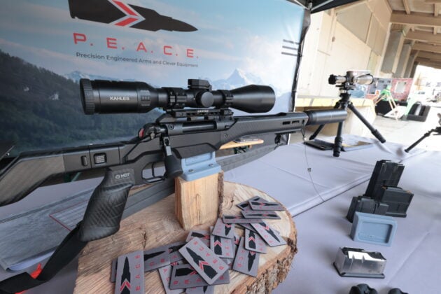 Das ORS-1-System von P.E.A.C.E. im MDT-Carbonschaft. &copy;Milit&auml;r Aktuell/Bendl