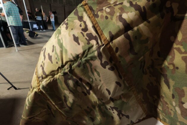 Gepolsterte Bereiche auf der neuen Schie&szlig;matte von Oberland Arms. &copy;Milit&auml;r Aktuell/Bendl