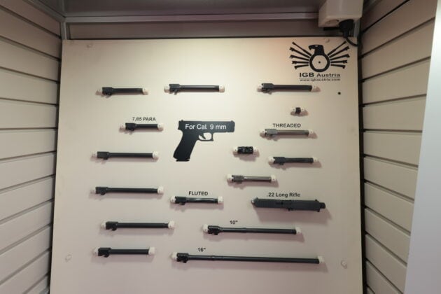 Mit IGB-L&auml;ufen tun sich viele Varianten f&uuml;r eine Glock in 9x19 auf. &copy;Milit&auml;r Aktuell/Bendl