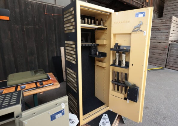 Modulare Aufbauweise in den Waffenschr&auml;nken von Alpenbock. &copy;Milit&auml;r Aktuell/Bendl