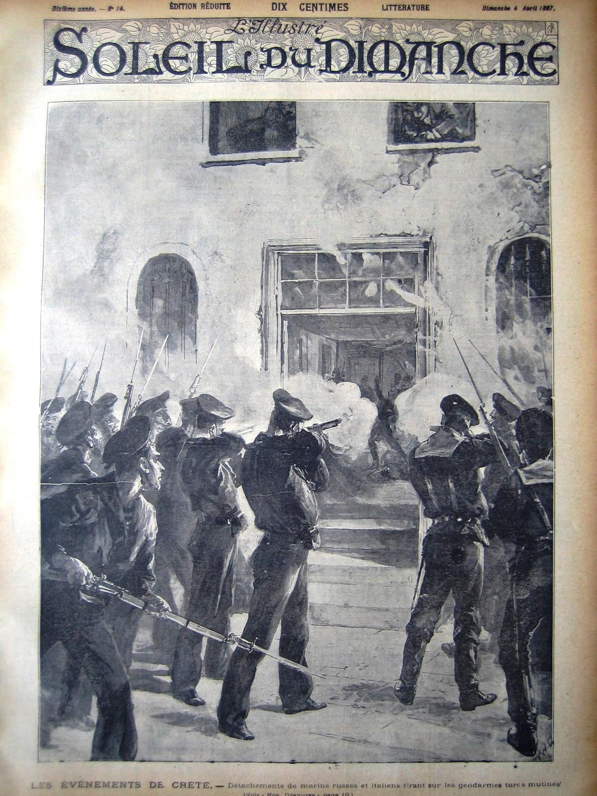 Italian sailors fire on mutinous gendarmes ©Archive Seehase Italian sailors fire on mutinous gendarmes ©Archive Seehase