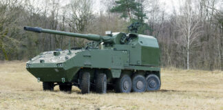 KNDS und GDELS stellen AGM auf Piranha HMC vor AGM-Artillerie auf Piranha HMC – ©GDELS