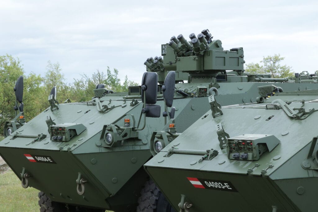 Durfte bei der Veranstaltung nicht fehlen: Der Pandur von General Dynamics European Land Systems-Steyr. ©Militär Aktuell/Bendl