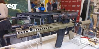Antreg ARS M4: Weniger Rückstoß und Gewicht Antreg ARS M4 auf der IWA 2024 in Nürnberg. ©Militär Aktuell/Bendl